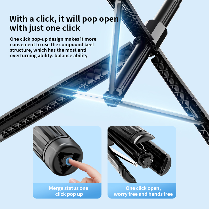 Tongkat Selfie Gimbal Pelacak  - Pop Display Shelf ulasan dan harga