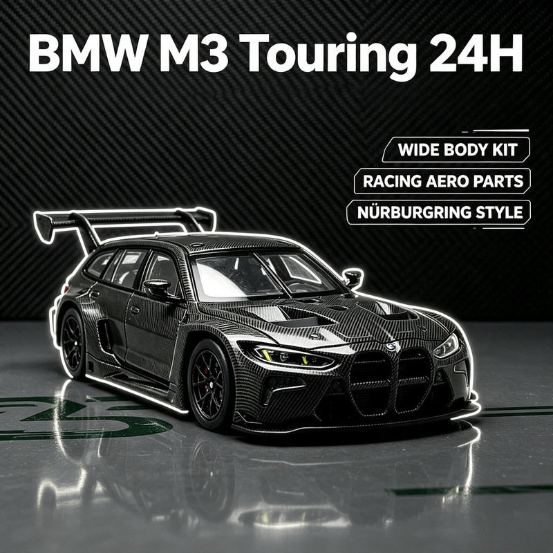 JiCar 1/64 BMW M3 touring 24H  - Die Cast Car 1 64 ulasan dan harga