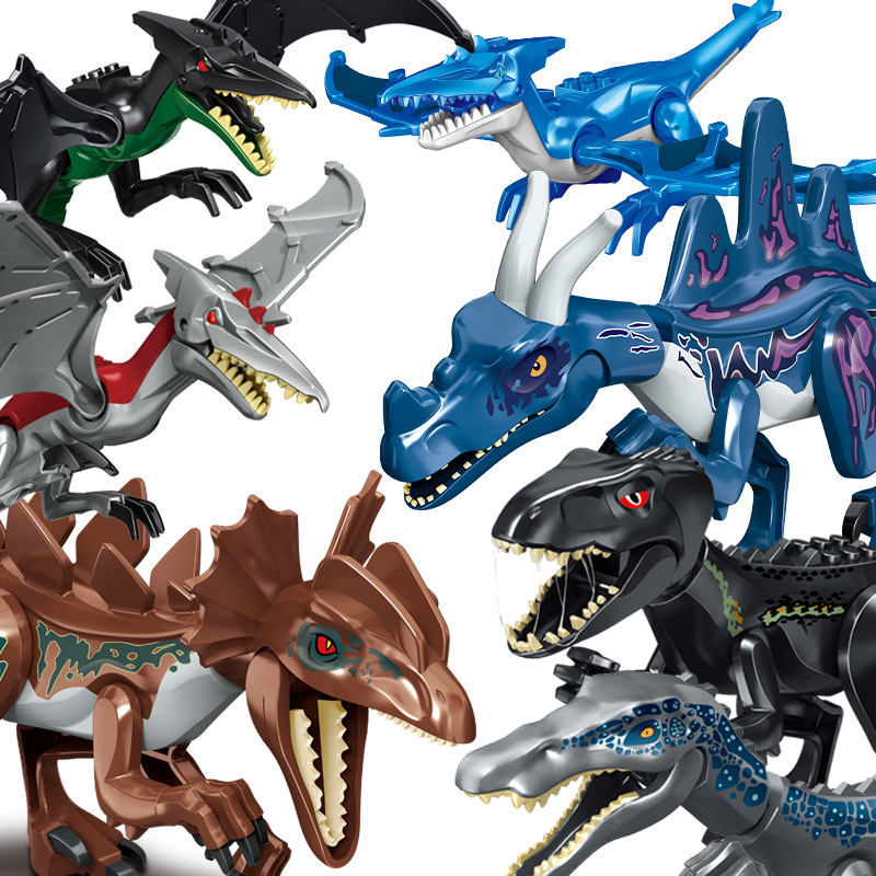 Jurassic Dinosaurus Dunia Brut - Lego Minifigure Holder ulasan dan harga